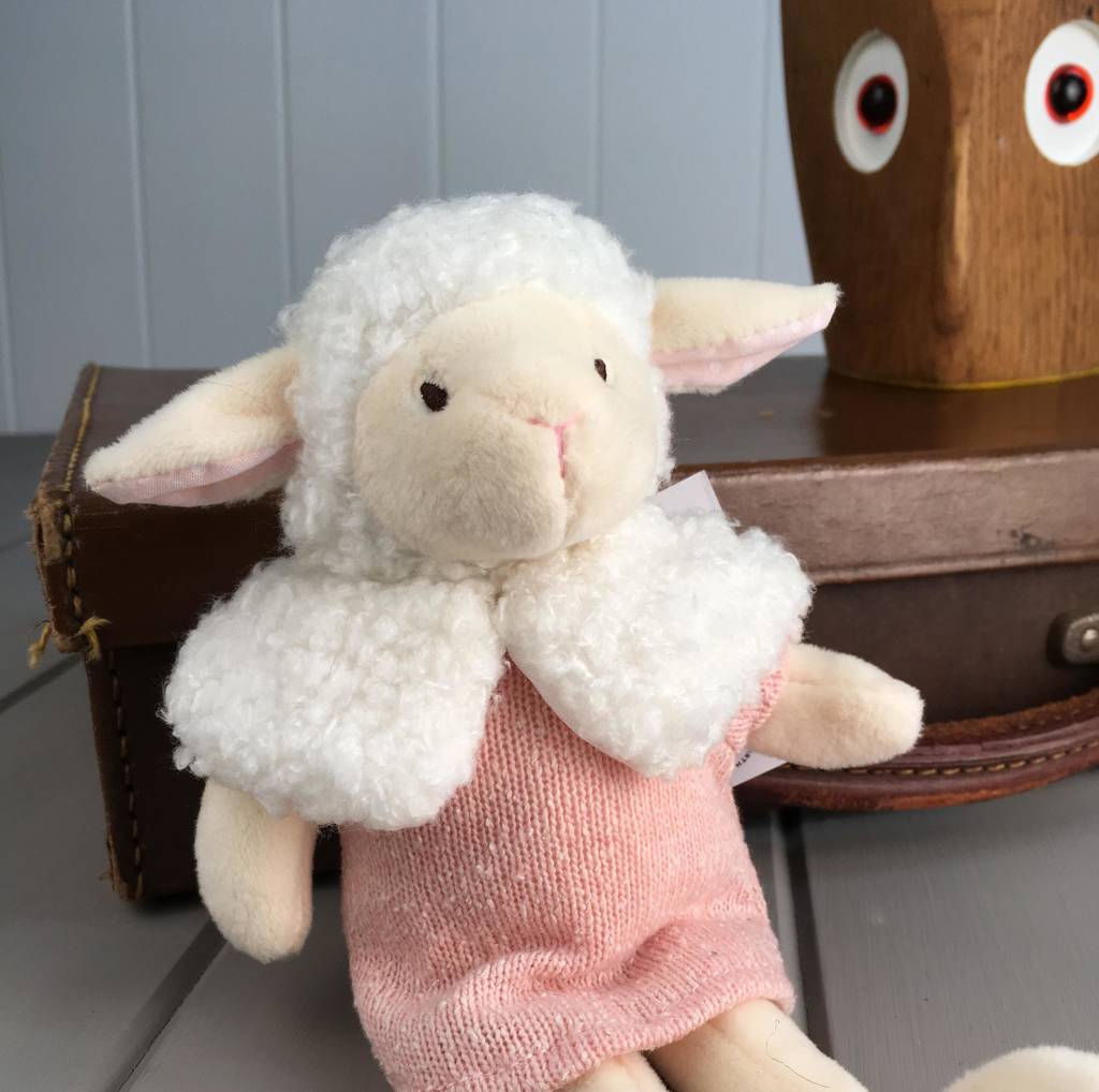 soft lamb toy