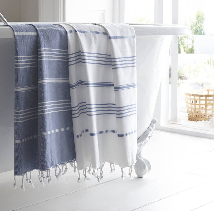 hammam bathroom towel by koko blossom