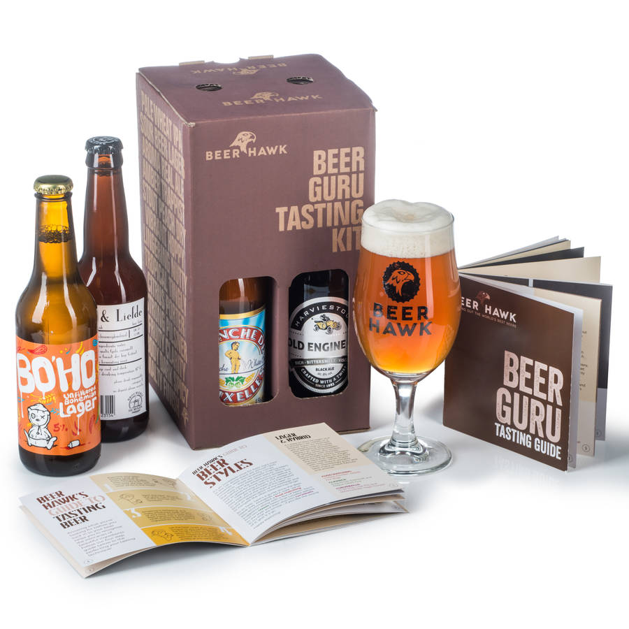 beer guru tasting kit by beer hawk