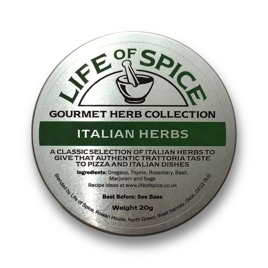 italian herbs herb blend by life of spice