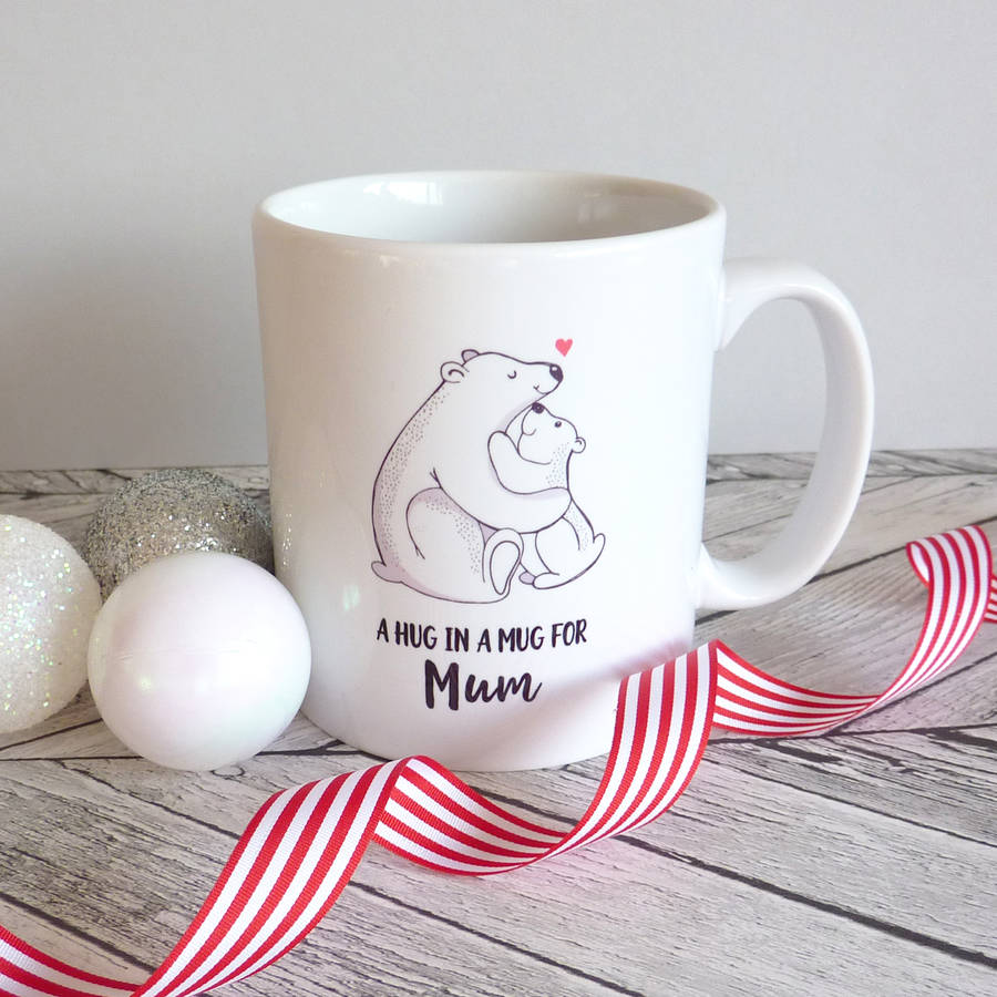 Bear Hug Personalised Mug By Little Cherub Design 5931