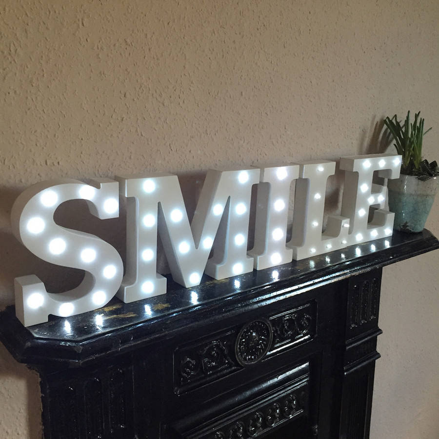 alphabet led light up letters by french grey interiors