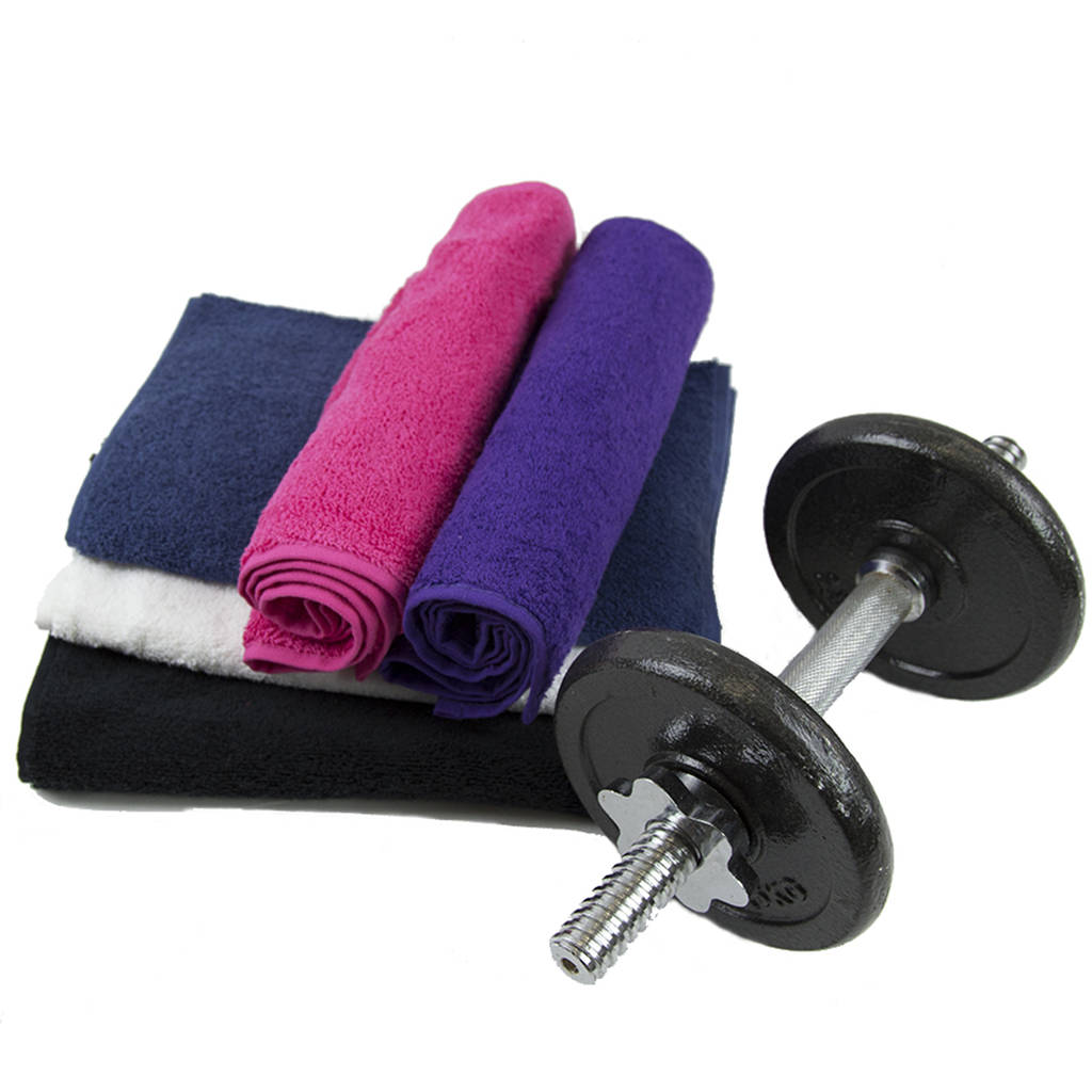 personalised running towel by duncan stewart