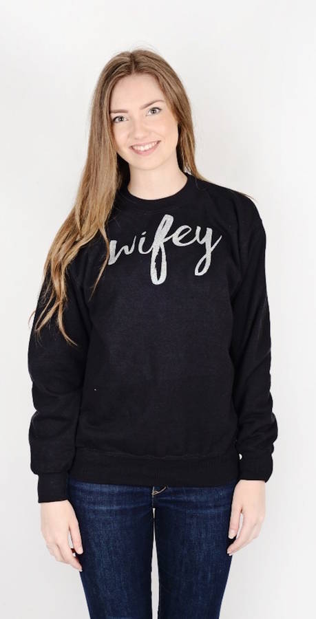 womens glitter sweatshirt