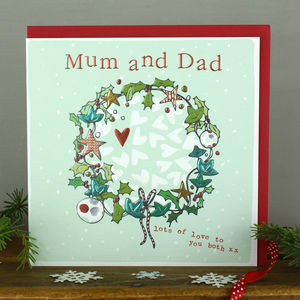 best friend christmas card by adam regester art and illustration
