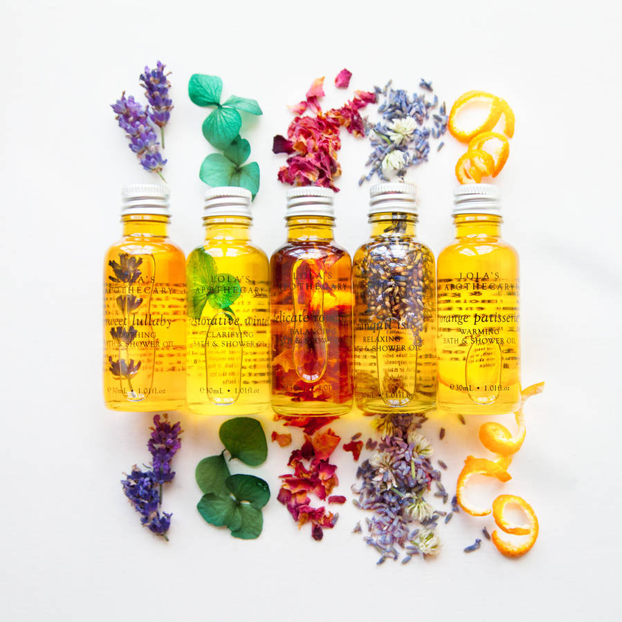 bathing rituals bath oil travel set by lola's apothecary