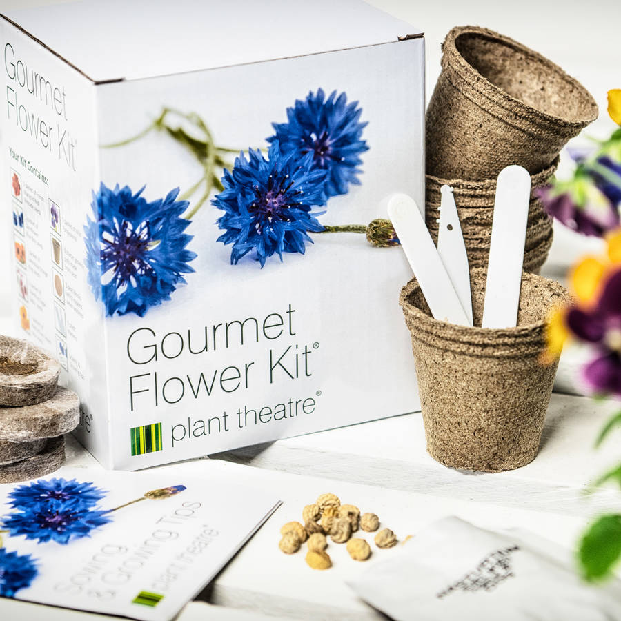 gourmet flower kit and gardeners gadget by plant theatre
