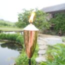 stainless steel and wood lantern by za za homes | notonthehighstreet.com