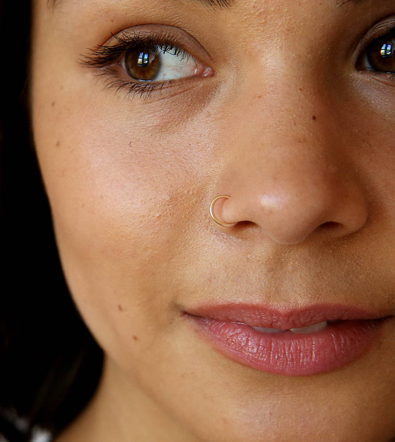 non pierced nose ring by serin