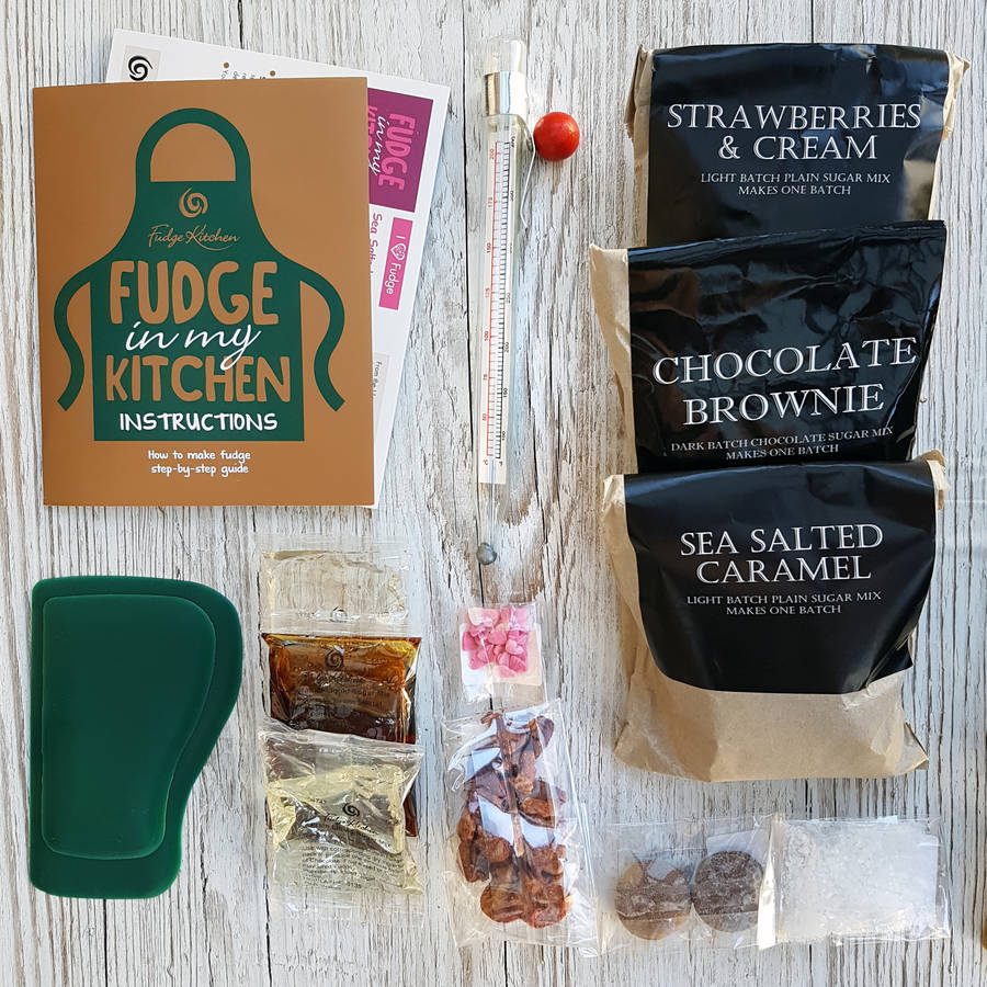 make fudge at home theme kits by fudge kitchen