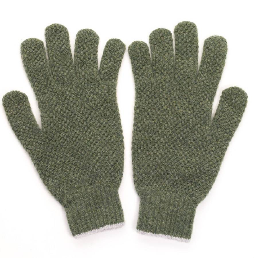 men's lambswool gloves and fingerless mitts by catherine tough
