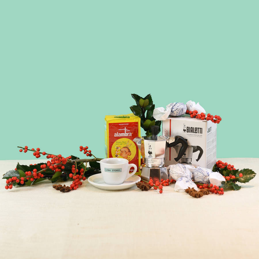 bialetti coffee gift set by lina stores