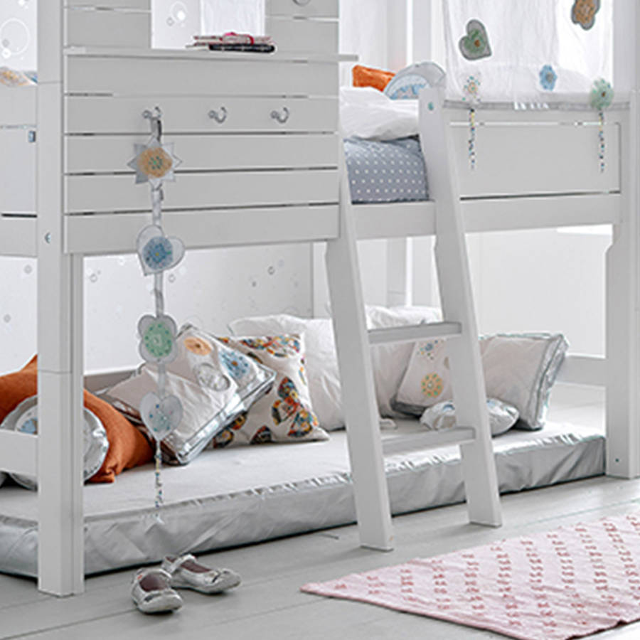 silversparkle high hut children's treehouse bed by cuckooland