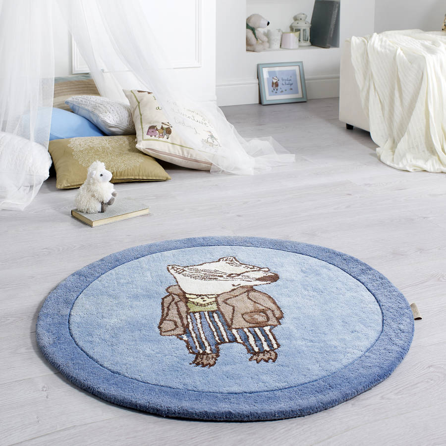 children's nursery floor rug by not before tea