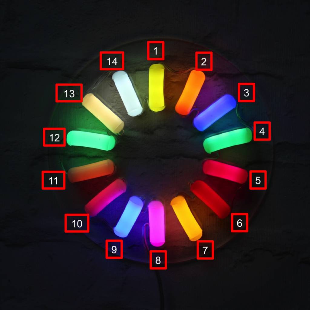 personalised 'your own name or word' led neon light by bag&bones