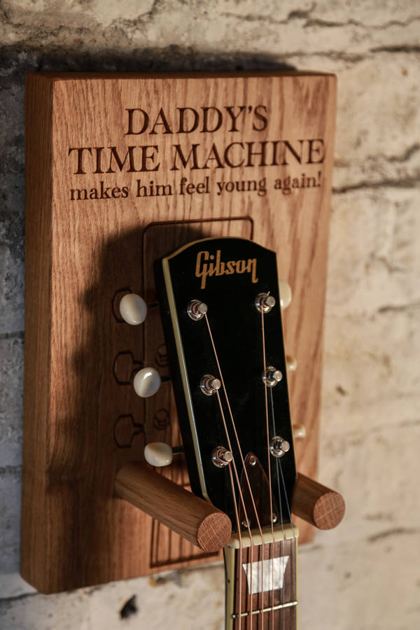 guitar holder by the oak & rope company