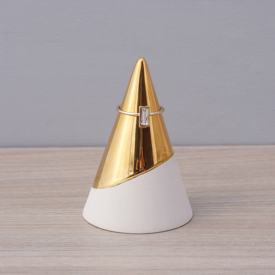 ceramic ring holder by kate charlton ceramics