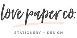 Love Paper Co Brand Logo