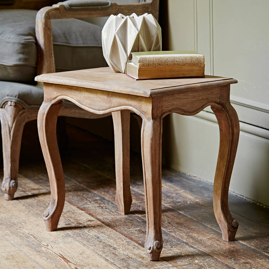 colette side table by within home