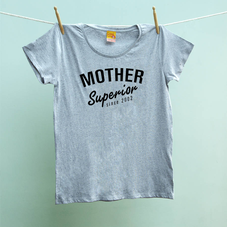 mother superior ladies t shirt by twisted twee | notonthehighstreet.com