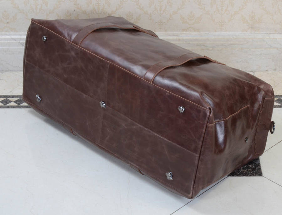 eazo premier leather weekend luggage bag gift for her by eazo