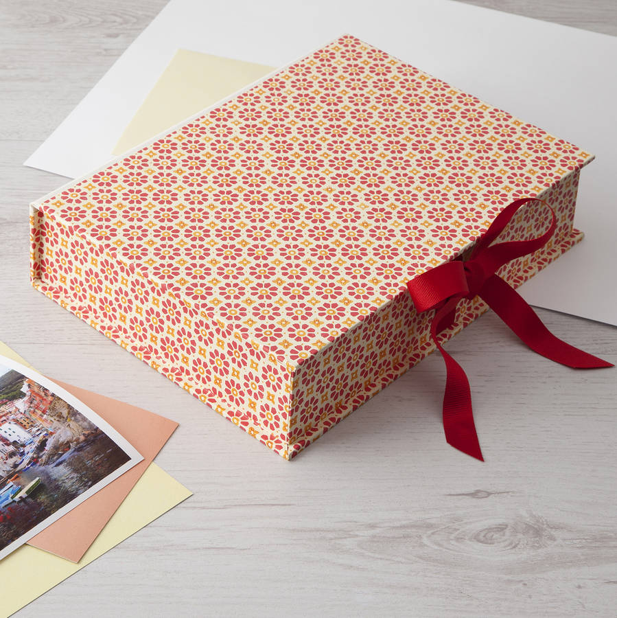 floral keepsake box by harris & jones