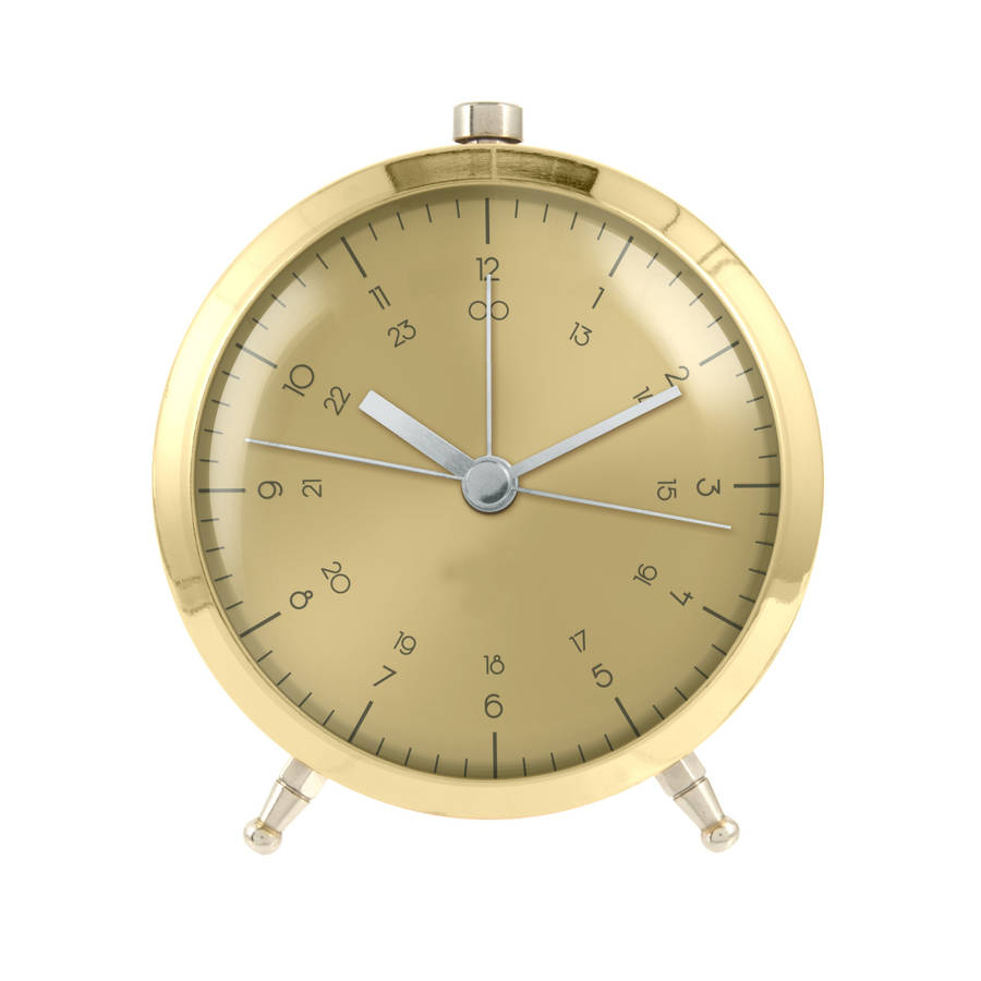 button alarm clock by marquis & dawe