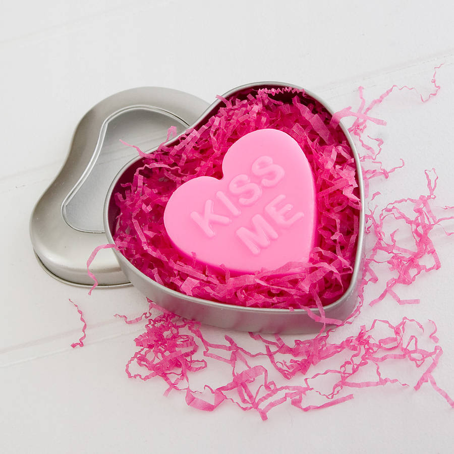 Heart Shaped Soap In A Tin By Twenty Six Degrees | Notonthehighstreet.com