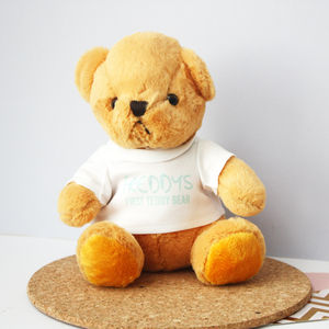 personalised first teddy bear