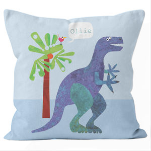 dinosaur floor cushion