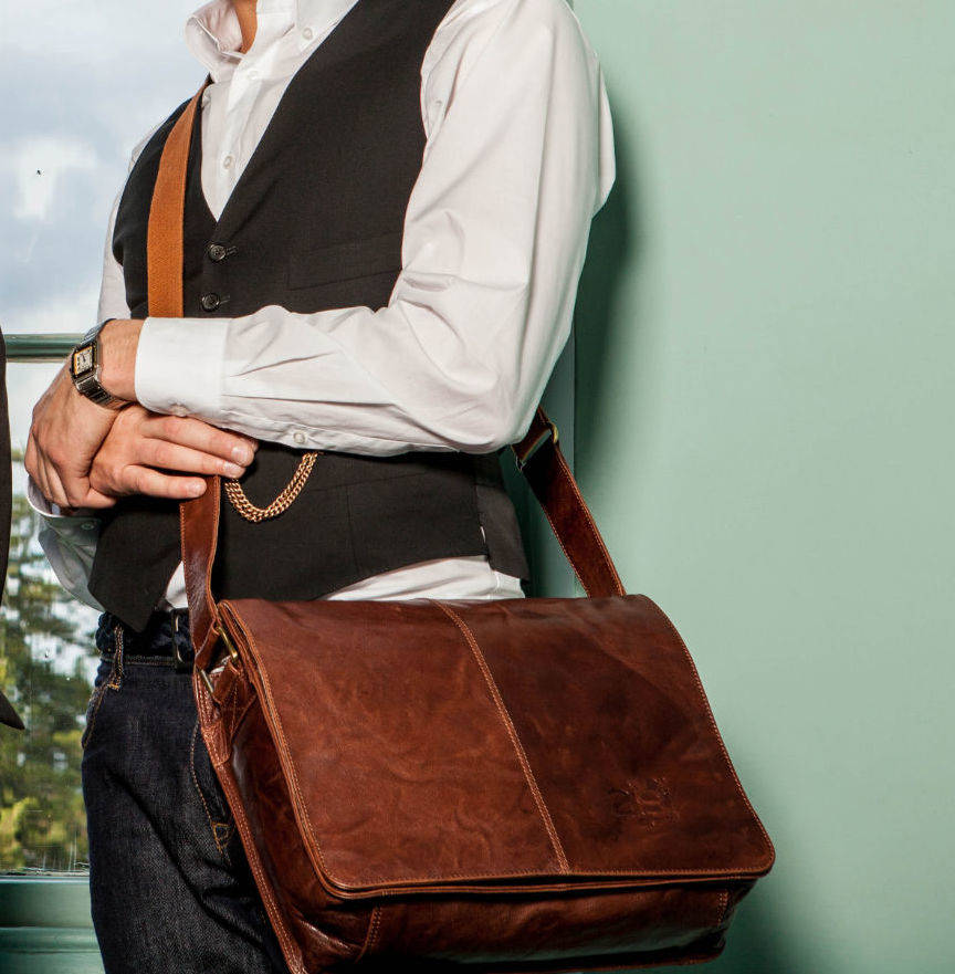 Men s Satchels Bags IUCN Water