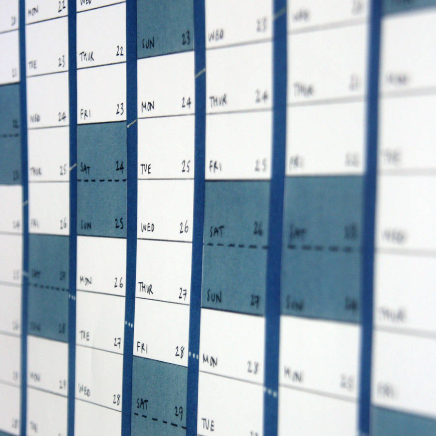 2017 wall calendar year planner by heather scott design