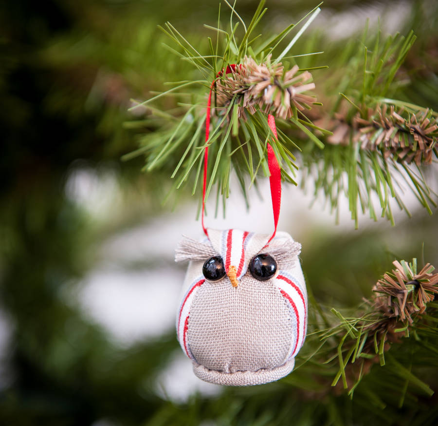 Owl Christmas Tree 