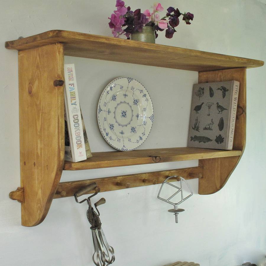 farmhouse kitchen cook book shelf by seagirl and magpie