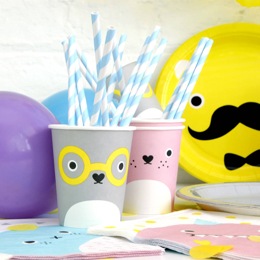 noodoll party tableware set by peach blossom