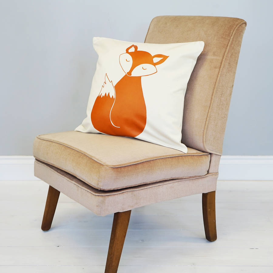 white rabbit cushion