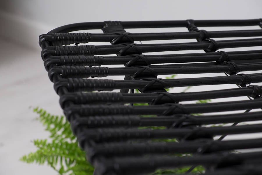 rattan scandi style dining chair three colours by za za homes