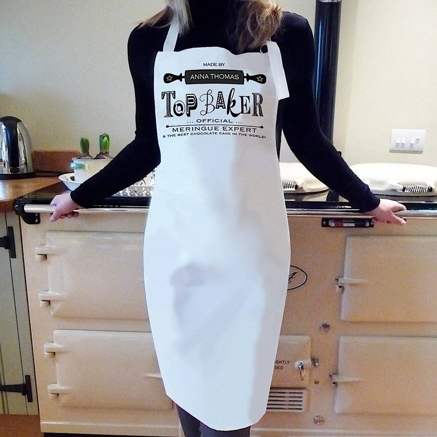 personalised 'best chef' apron by lovehart