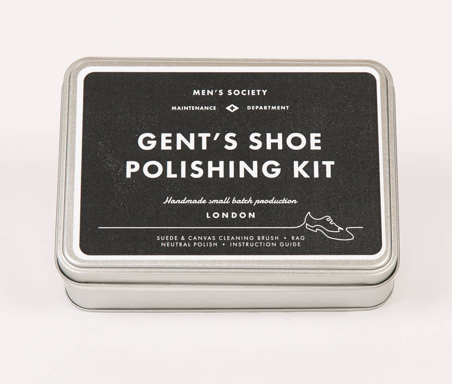 men's shoe polish kit