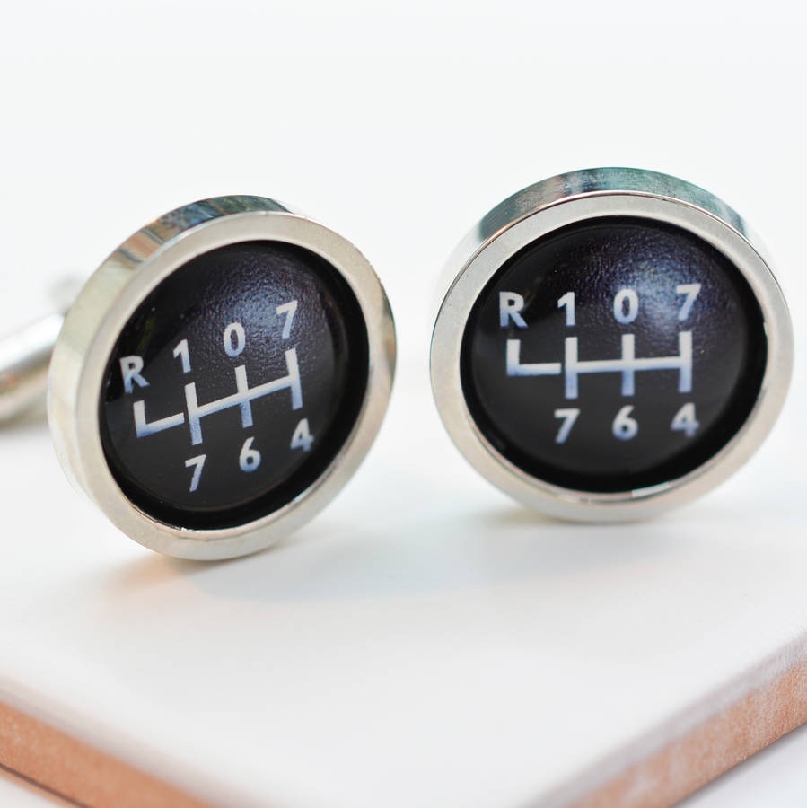 Personalised Gear Stick personalised gear stick cufflinks by me and car Personalised Gear Stick personalised gear stick cufflinks by me and car