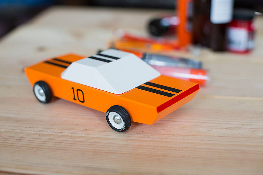 wooden classic racing car gt 10 by men's society