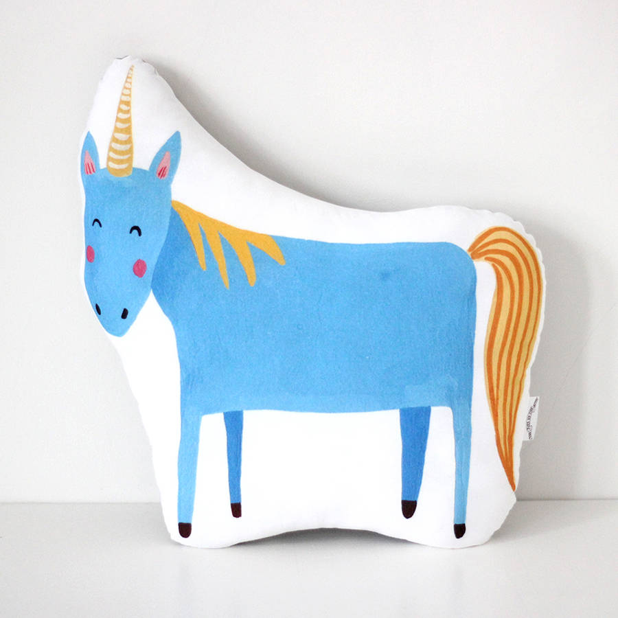 unicorn shaped cushion