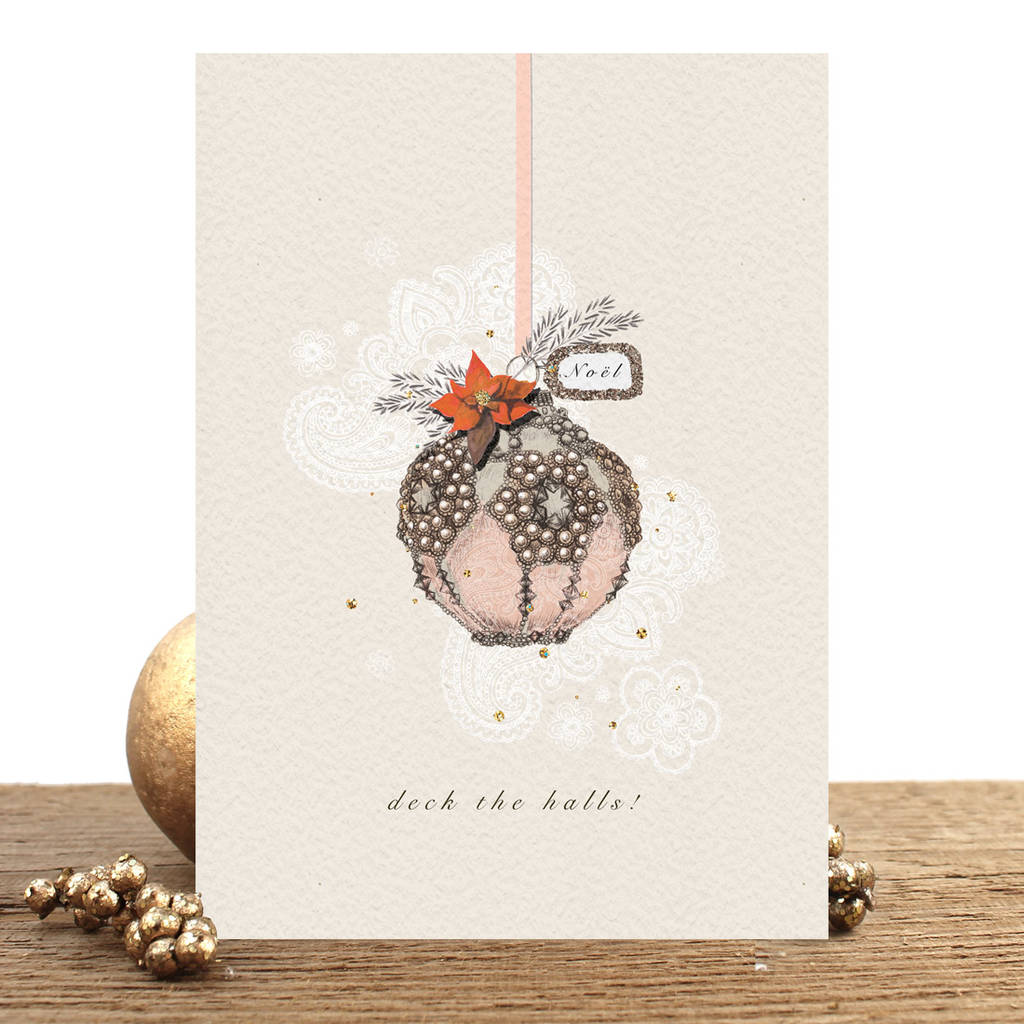 pack of bohemian christmas cards by stephanie davies