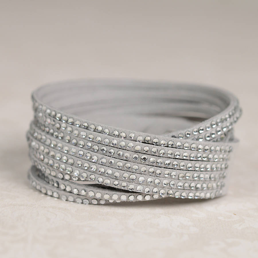 sparkle wrap bracelet by home & glory