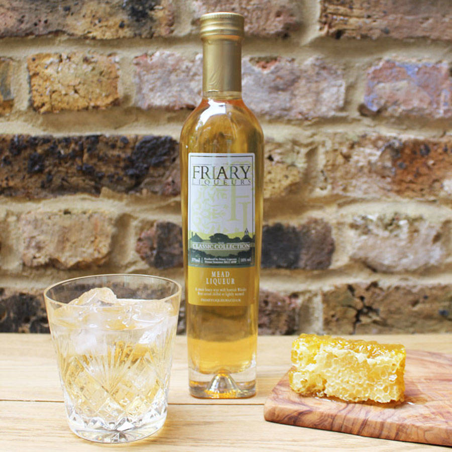whisky mead liqueur by friary liqueurs