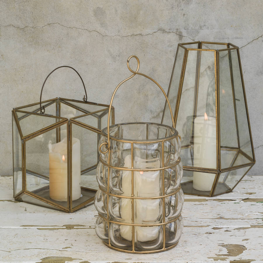 glass cage candle holder by dassie artisan