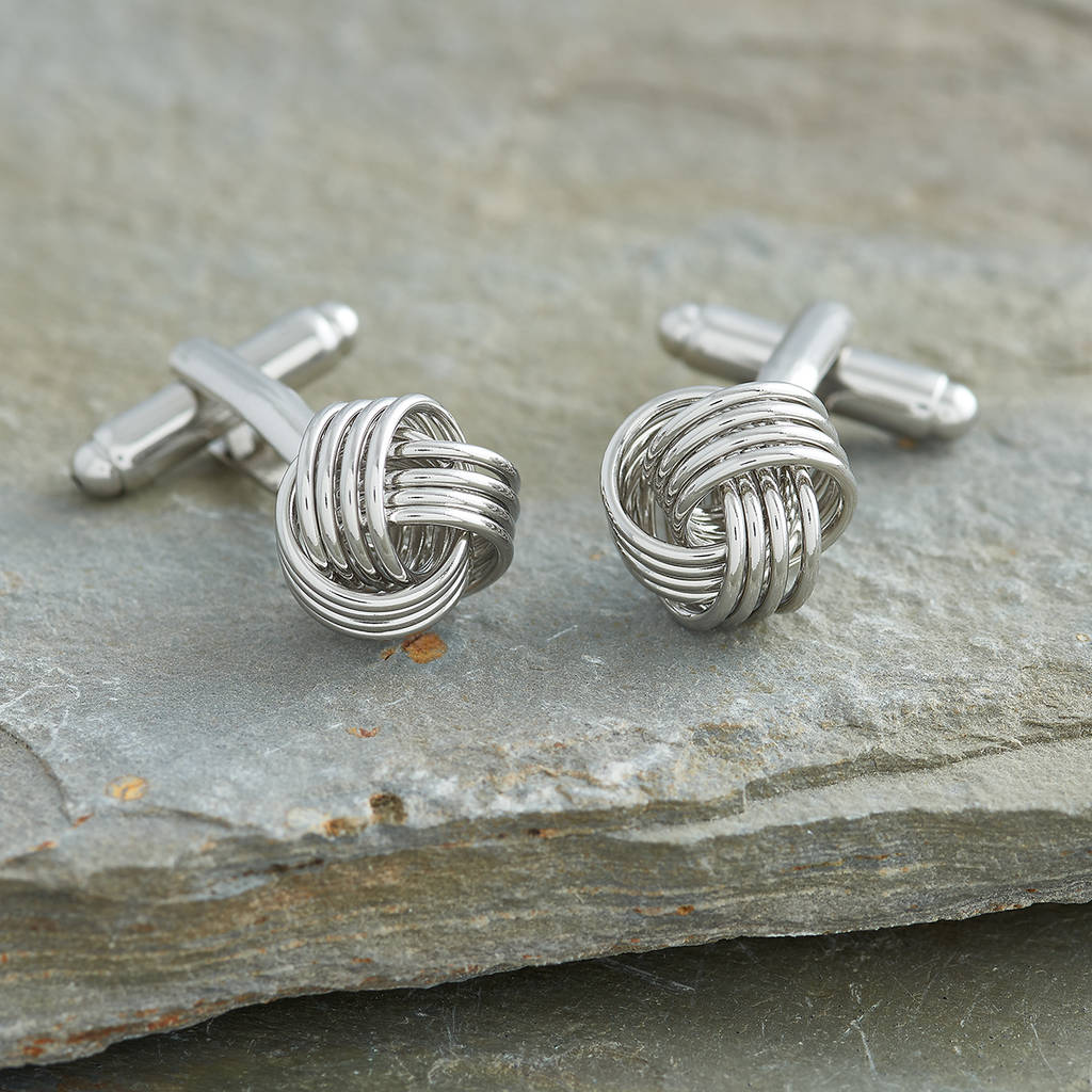 tie the knot friendship cufflinks by attic