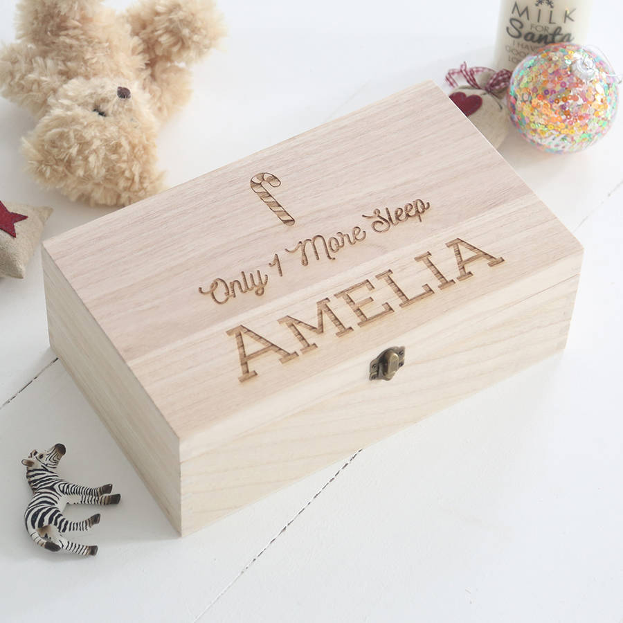 personalised christmas eve box by my 1st years | notonthehighstreet.com