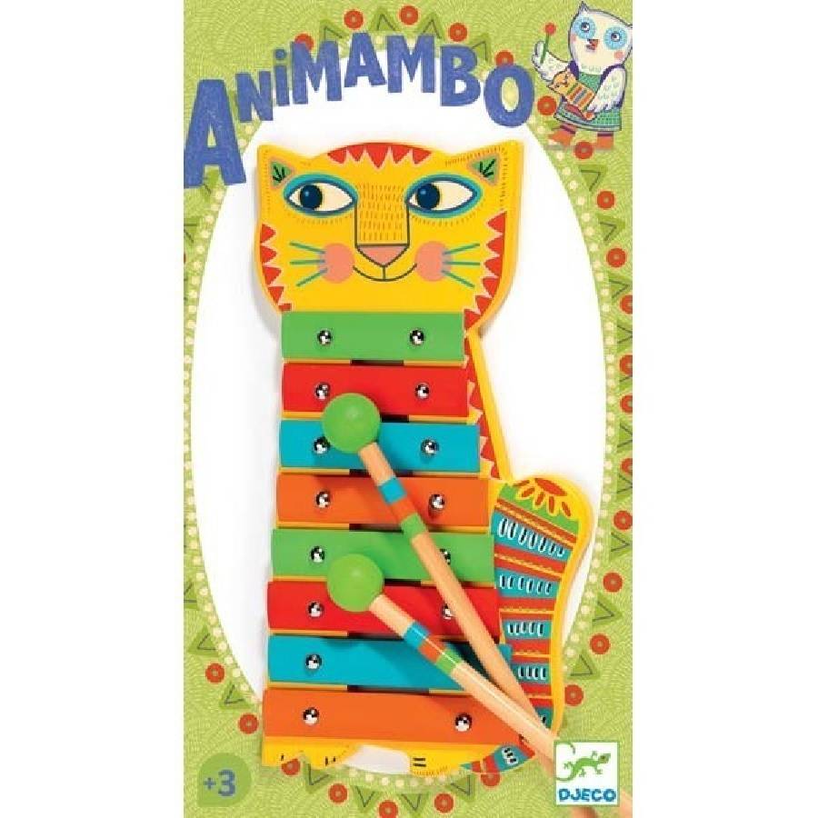 cat xylophone by crafts4kids