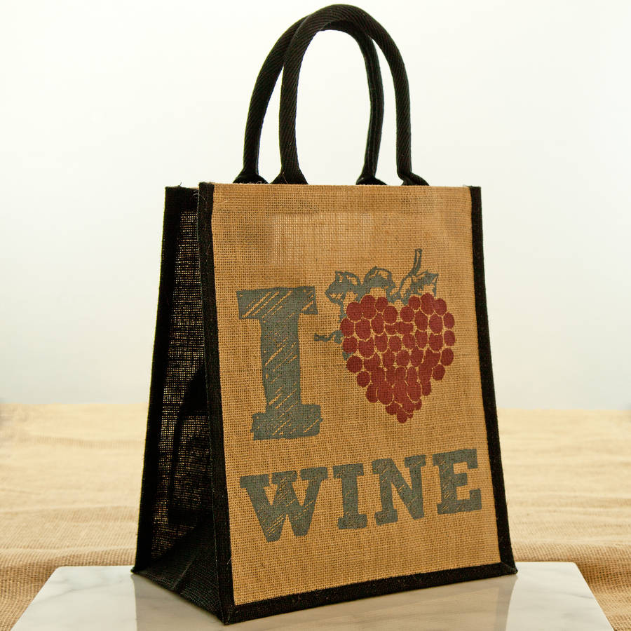 i love wine australian shiraz gift bag by jones and jones of berwick
